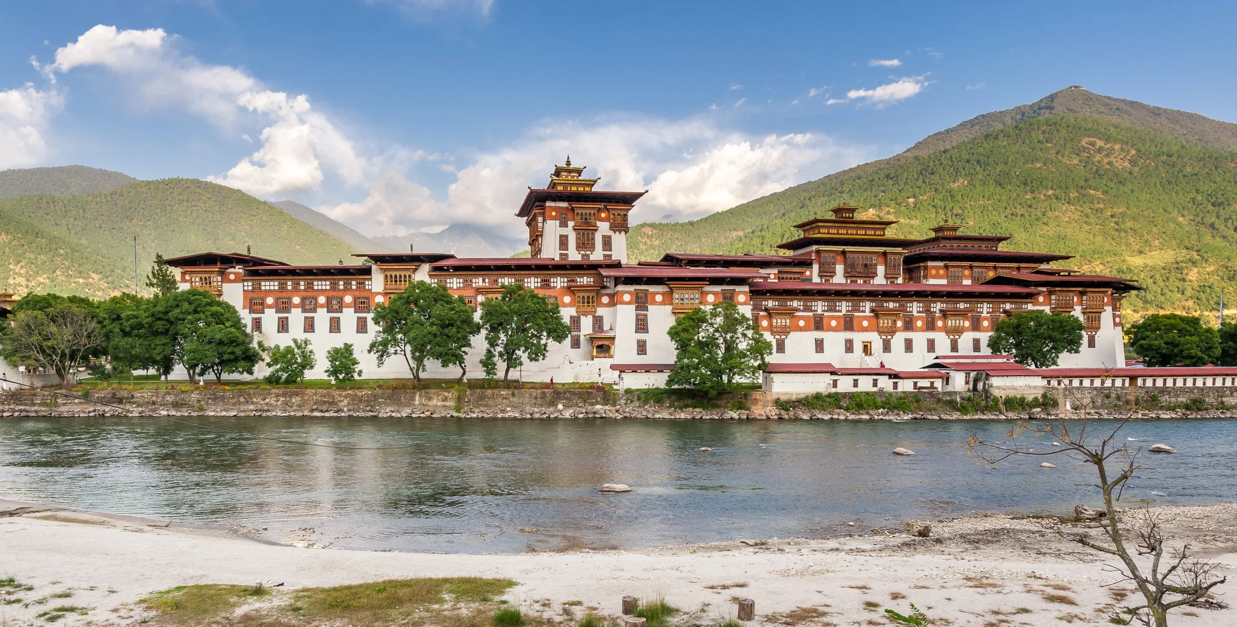 Bhutan mountain landscape
